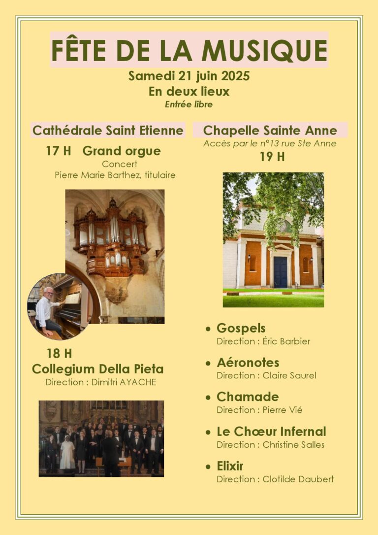 Concert du 21 juin 2025